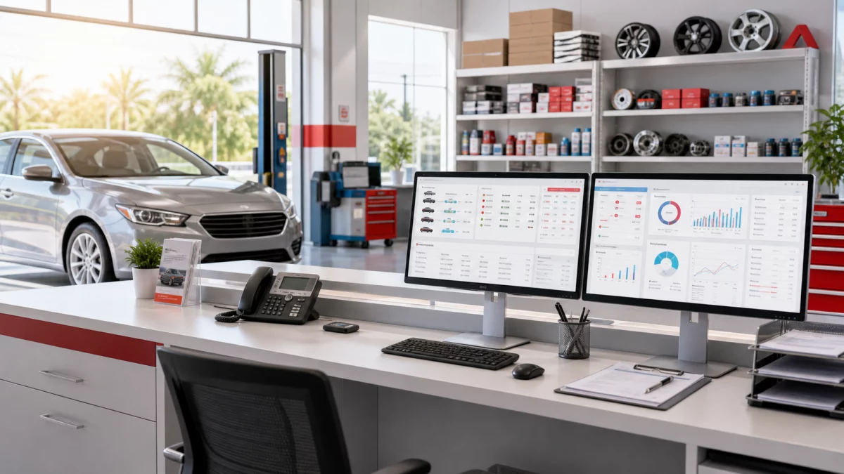 Araç Servis ERP Programı ile İş Emrinden Mali Tabloya Kesintisiz İz