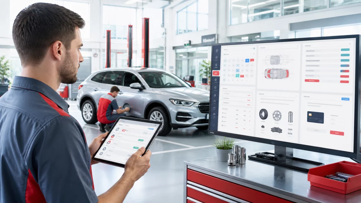 Oto Servis Programı ile Kabulü Hızlandırın, Her İşi İzlenebilir Yönetin
